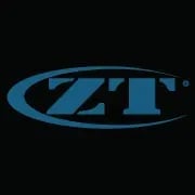 ZIT logo with blue text inside an oval shape on dark background