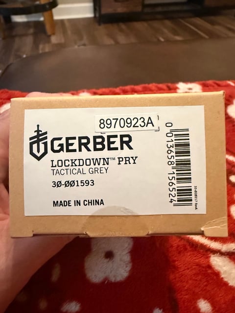 Gerber Lockdown Pry box