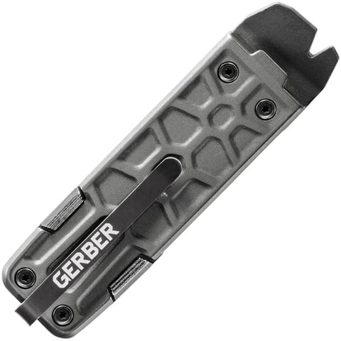 Gerber multi-tool with gray handles