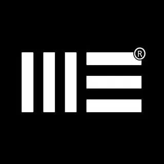 Hamburger menu icon with three vertical lines and horizontal bars on black background, registered trademark symbol