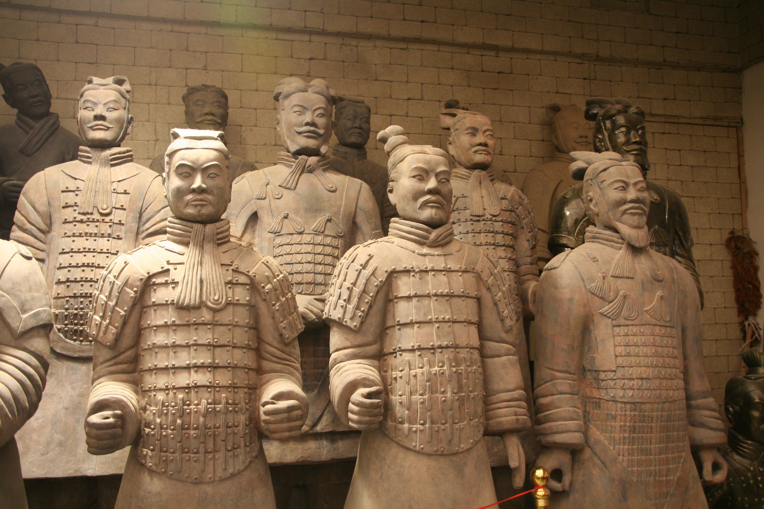 Terracotta warrior statues